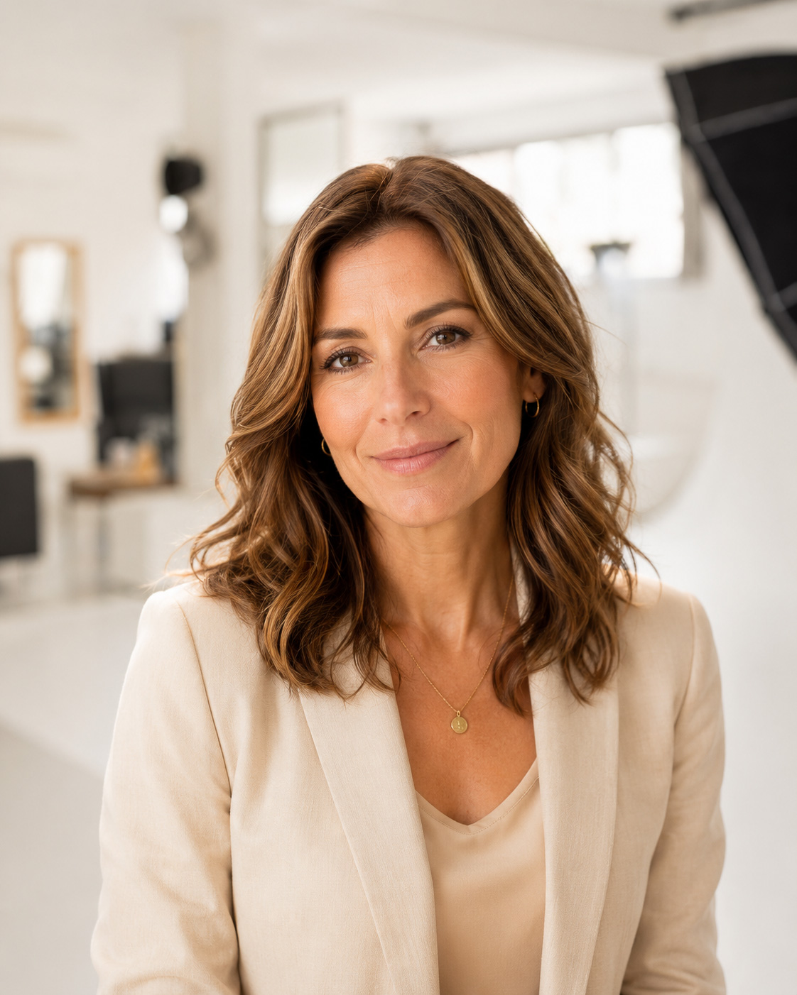 Portrait professionnel réalisé au studio — Lumineuses